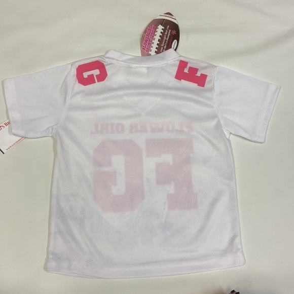 FOOTBALL JERSEY FLOWER GIRL from David’s Bridal size S - Picture 8 of 12